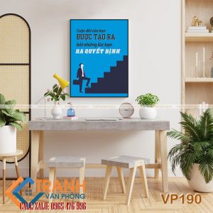 Tranh động lực trang trí - VP190
