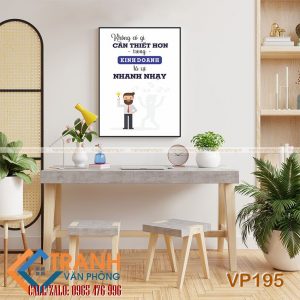 Tranh động lực trang trí - VP195