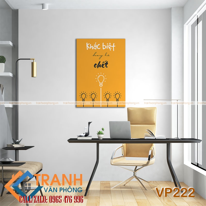 Tranh động lực slogan trang trí - VP222 2 Tranh động lực slogan trang trí - VP222 - Ảnh 2
