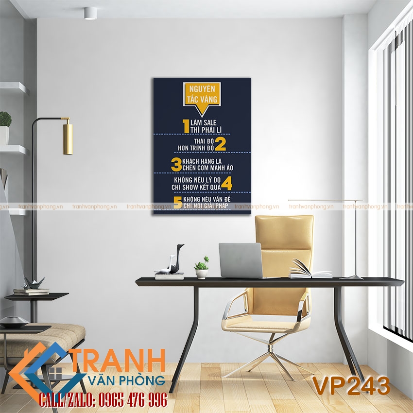 Tranh động lực slogan trang trí - VP243 2 Tranh động lực slogan trang trí - VP243 - Ảnh 2