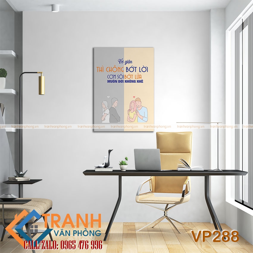 Tranh động lực slogan trang trí - VP288 2 Tranh động lực slogan trang trí - VP288 - Ảnh 2