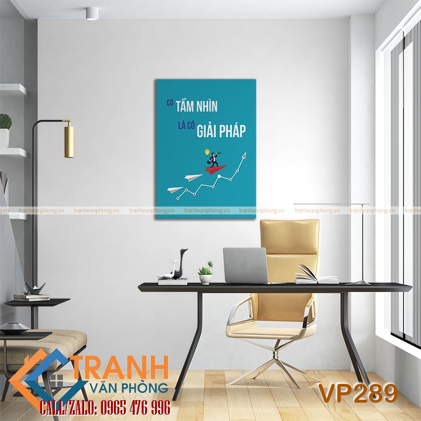 Tranh động lực slogan trang trí - VP289 2 Tranh động lực slogan trang trí - VP289 - Ảnh 2