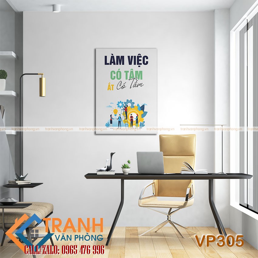 Tranh động lực slogan trang trí - VP305 2 Tranh động lực slogan trang trí - VP305 - Ảnh 2