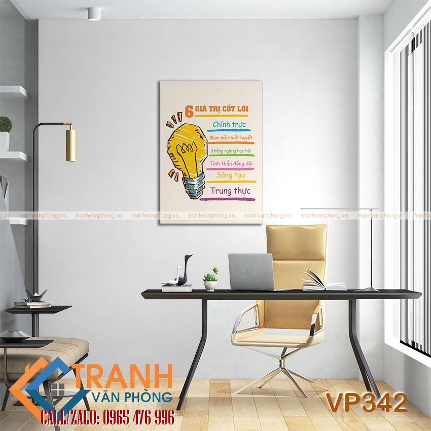Tranh động lực slogan trang trí - VP342 2 Tranh động lực slogan trang trí - VP342 - Ảnh 2