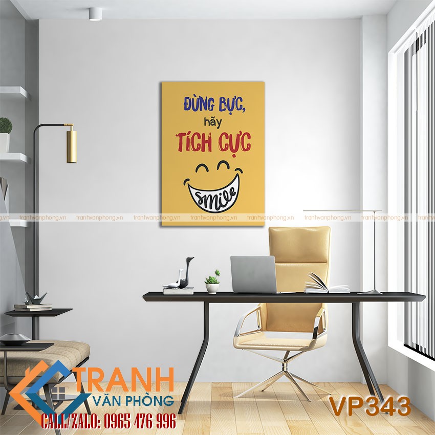 Tranh động lực slogan trang trí - VP343 2 Tranh động lực slogan trang trí - VP343 - Ảnh 2