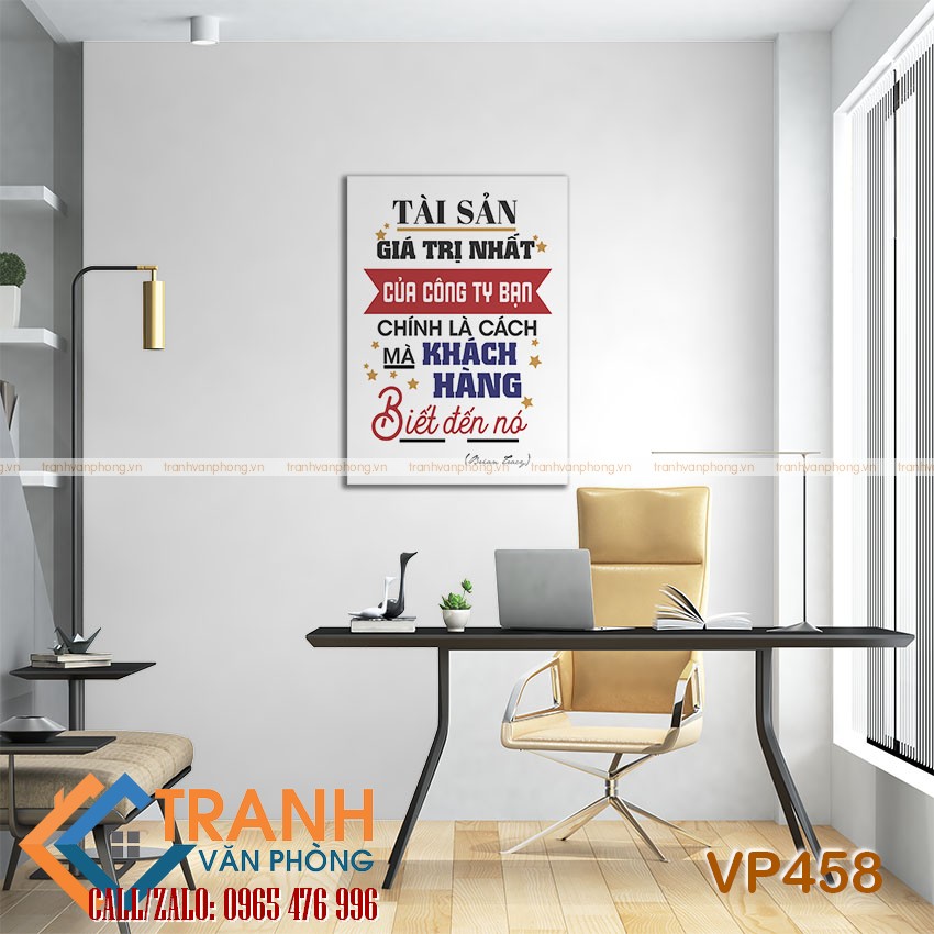 Tranh động lực slogan trang trí - VP458 2 Tranh động lực slogan trang trí - VP458 - Ảnh 2