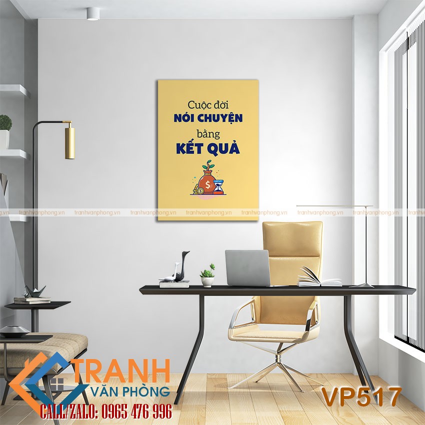 Tranh động lực slogan trang trí - VP517 2 Tranh động lực slogan trang trí - VP517 - Ảnh 2