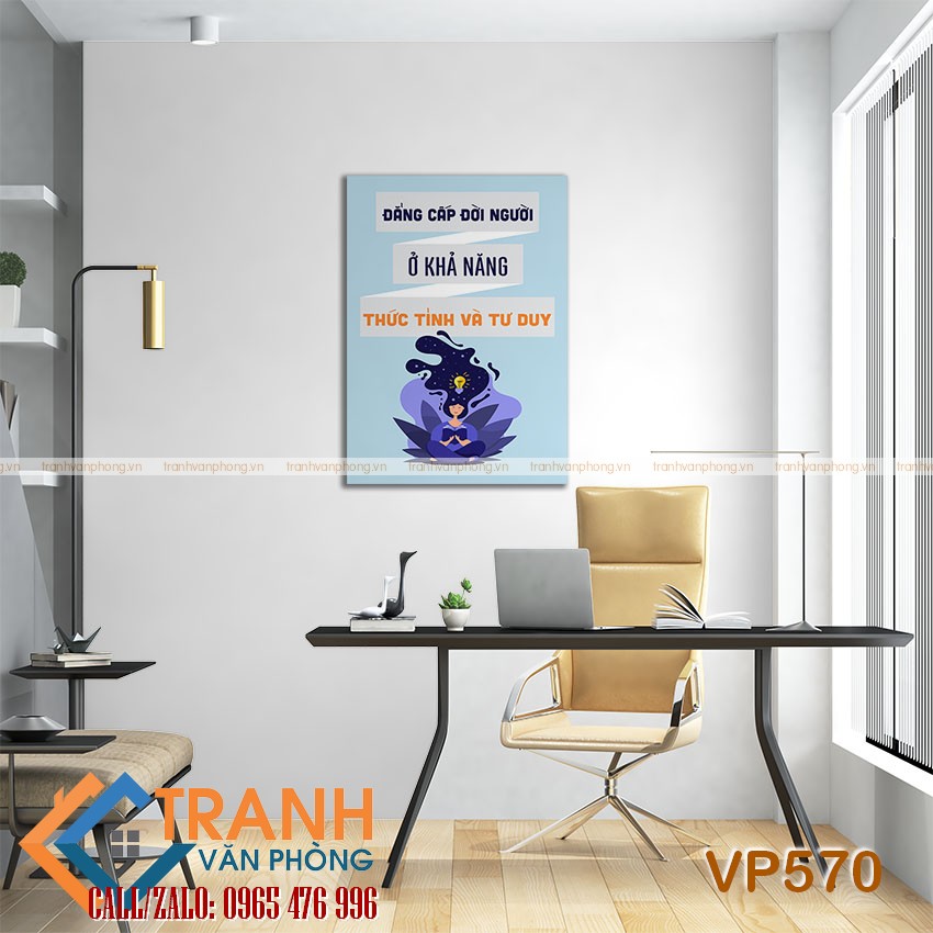 Tranh động lực slogan trang trí - VP570 2 Tranh động lực slogan trang trí - VP570 - Ảnh 2