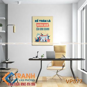 Tranh động lực slogan trang trí - VP577 3 Tranh động lực slogan trang trí - VP577 - Ảnh 2