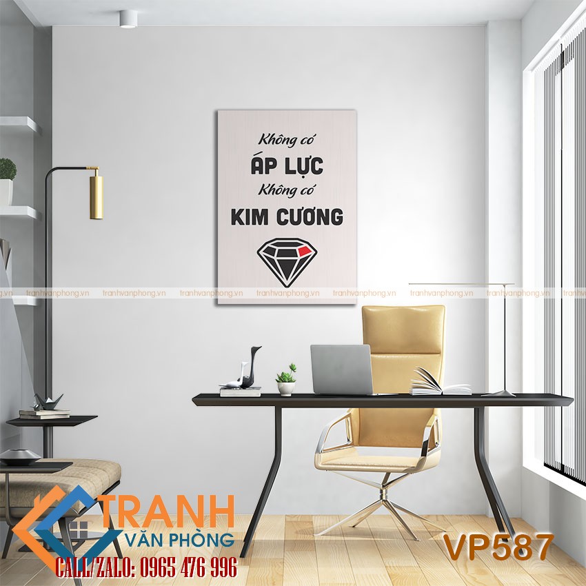 Tranh động lực slogan trang trí - VP587 2 Tranh động lực slogan trang trí - VP587 - Ảnh 2