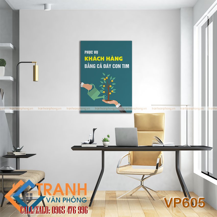 Tranh động lực slogan trang trí - VP605 2 Tranh động lực slogan trang trí - VP605 - Ảnh 2