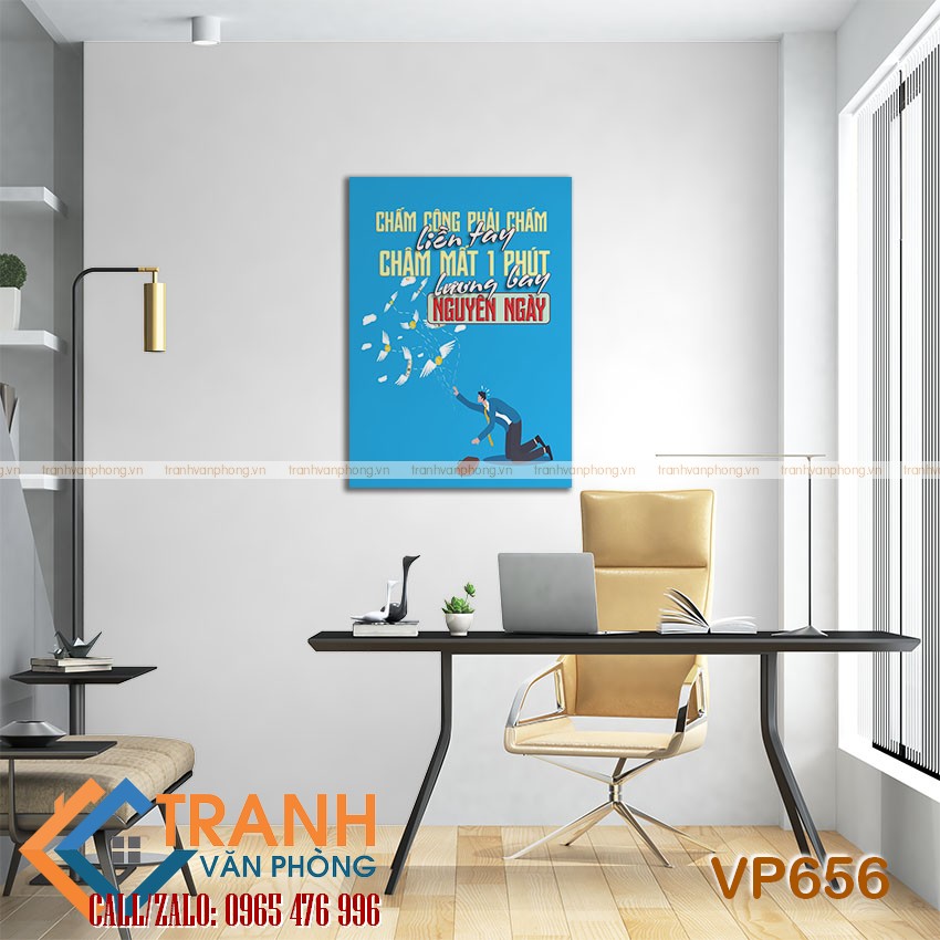 Tranh động lực slogan trang trí - VP656 2 Tranh động lực slogan trang trí - VP656 - Ảnh 2