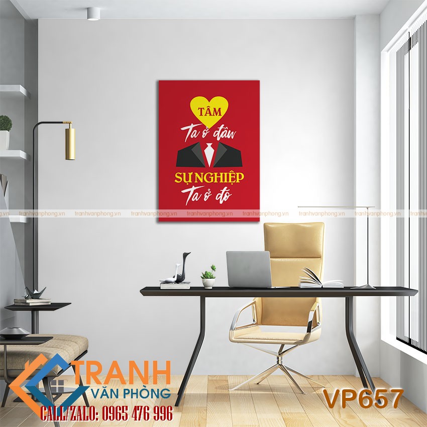 Tranh động lực slogan trang trí - VP657 2 Tranh động lực slogan trang trí - VP657 - Ảnh 2