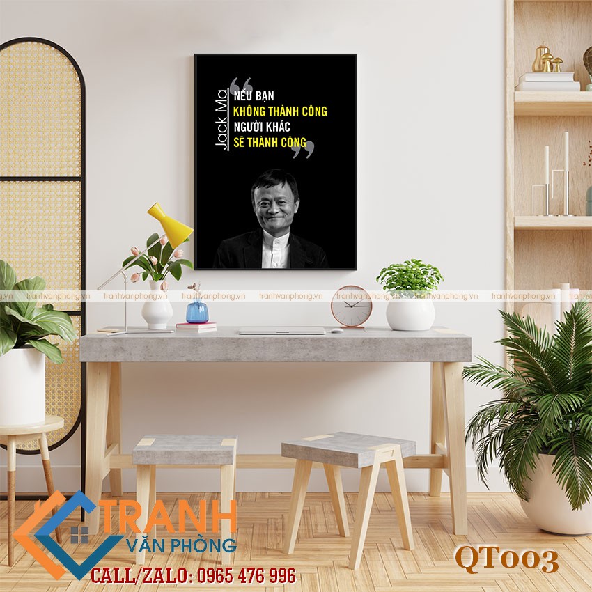 Tranh động lực slogan các câu danh ngôn, trích dẫn trang trí văn phòng - QT003 1 Tranh động lực slogan các câu danh ngôn, trích dẫn trang trí văn phòng - QT003