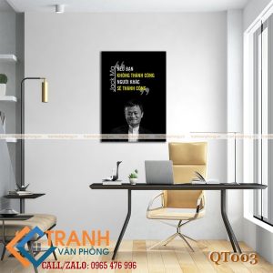 Tranh động lực slogan các câu danh ngôn, trích dẫn trang trí văn phòng - QT003 3 Tranh động lực slogan các câu danh ngôn, trích dẫn trang trí văn phòng - QT003 - Ảnh 2