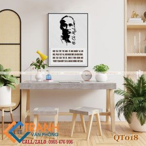 Tranh động lực slogan các câu danh ngôn, trích dẫn trang trí văn phòng - QT018
