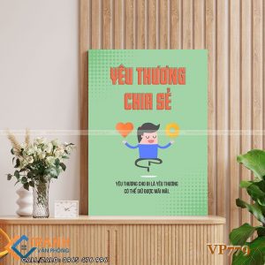 Tranh động lực slogan trang trí - VP779 3 Tranh động lực slogan trang trí - VP779 - Ảnh 2