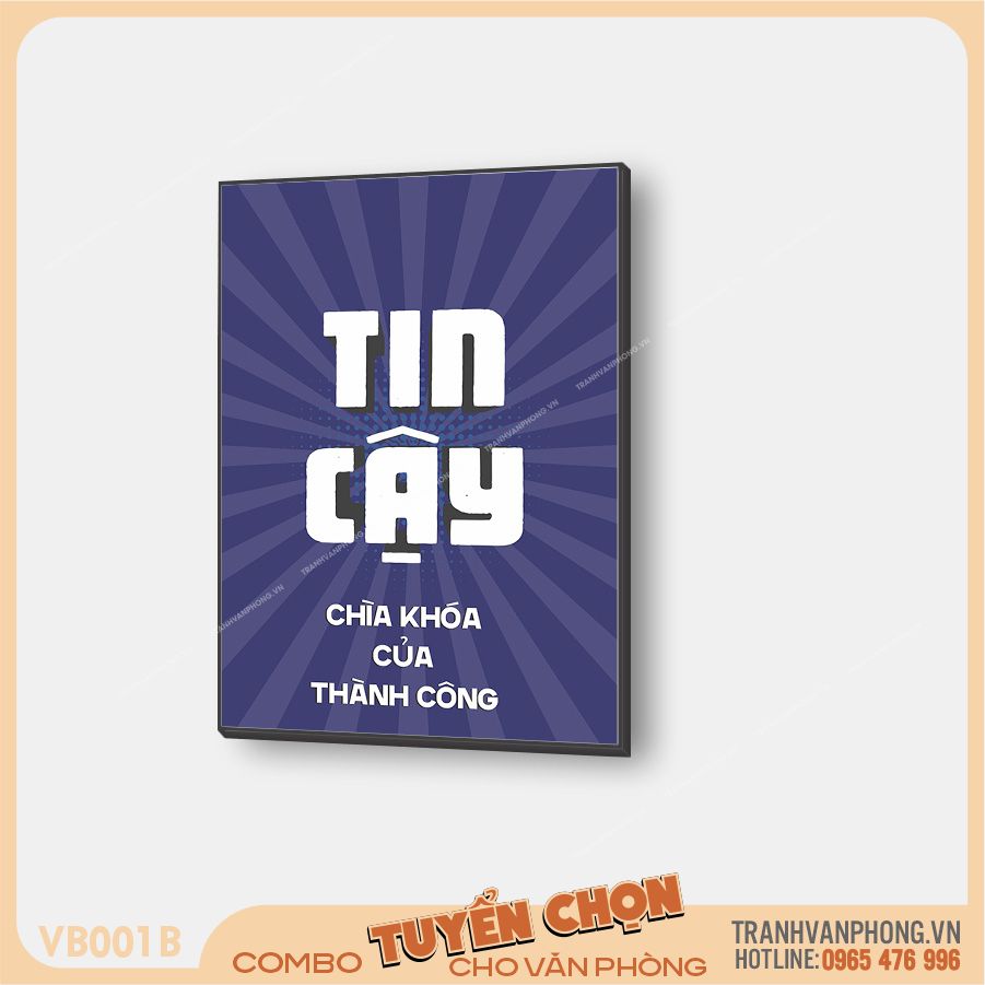 Bộ 4 tranh động lực trang trí văn phòng - VB001 3 Bộ 4 tranh động lực trang trí văn phòng - VB001 - Ảnh 3