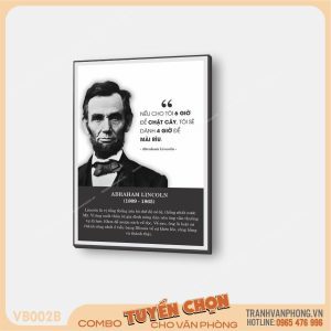 Bộ 3 tranh quotes vĩ nhân và các trích dẫn nổi tiếng - VB002 8 Bộ 3 tranh quotes vĩ nhân và các trích dẫn nổi tiếng - VB002 - Ảnh 3