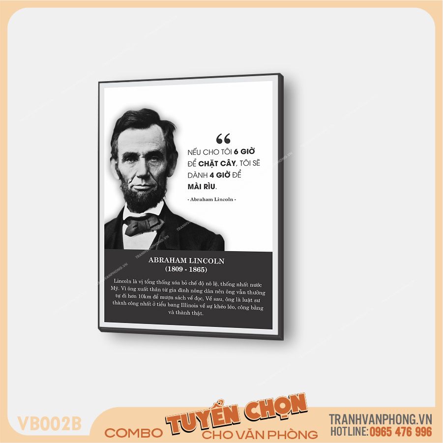 Bộ 3 tranh quotes vĩ nhân và các trích dẫn nổi tiếng - VB002 3 Bộ 3 tranh quotes vĩ nhân và các trích dẫn nổi tiếng - VB002 - Ảnh 3