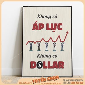 Tranh động lực slogan trang trí – VP901