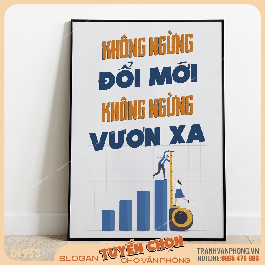 Tranh động lực slogan trang trí – VP953 1 Tranh động lực slogan trang trí – VP953